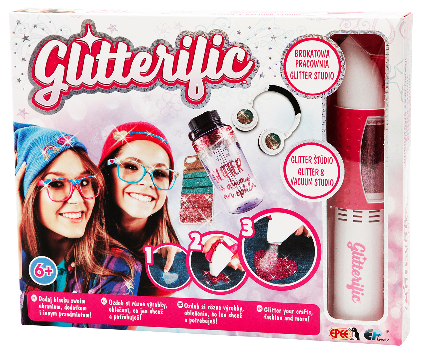 EP Line SE Glitzerstudio für Glitzertattoos mit Vakuum-Modus und Glitterific-Stift 985587127