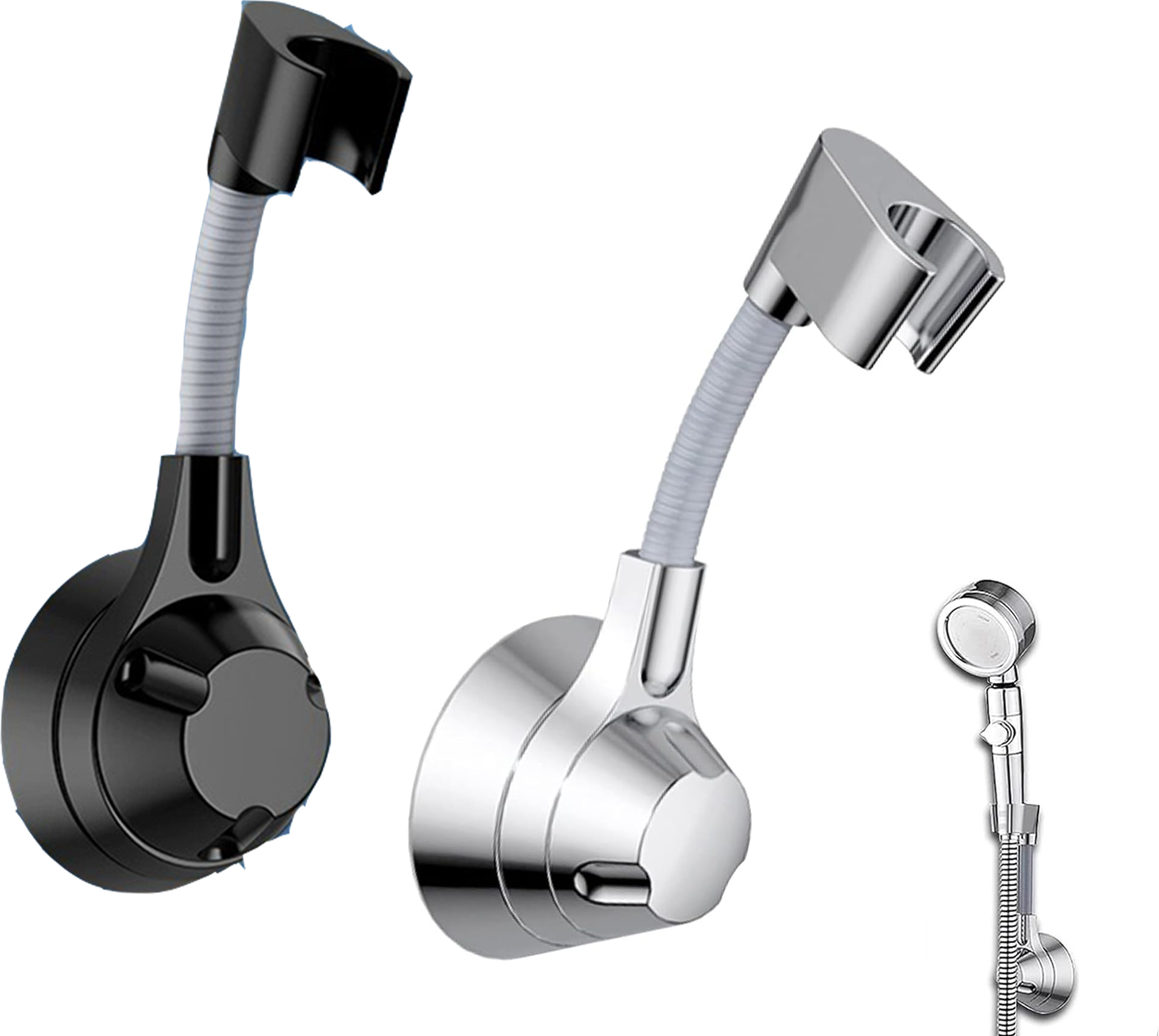 Duschkopf Halterungen Patinadrift Duschkopfhalterung Ohne Bohren - Universal Duschkopfhalter Shower Head Holder