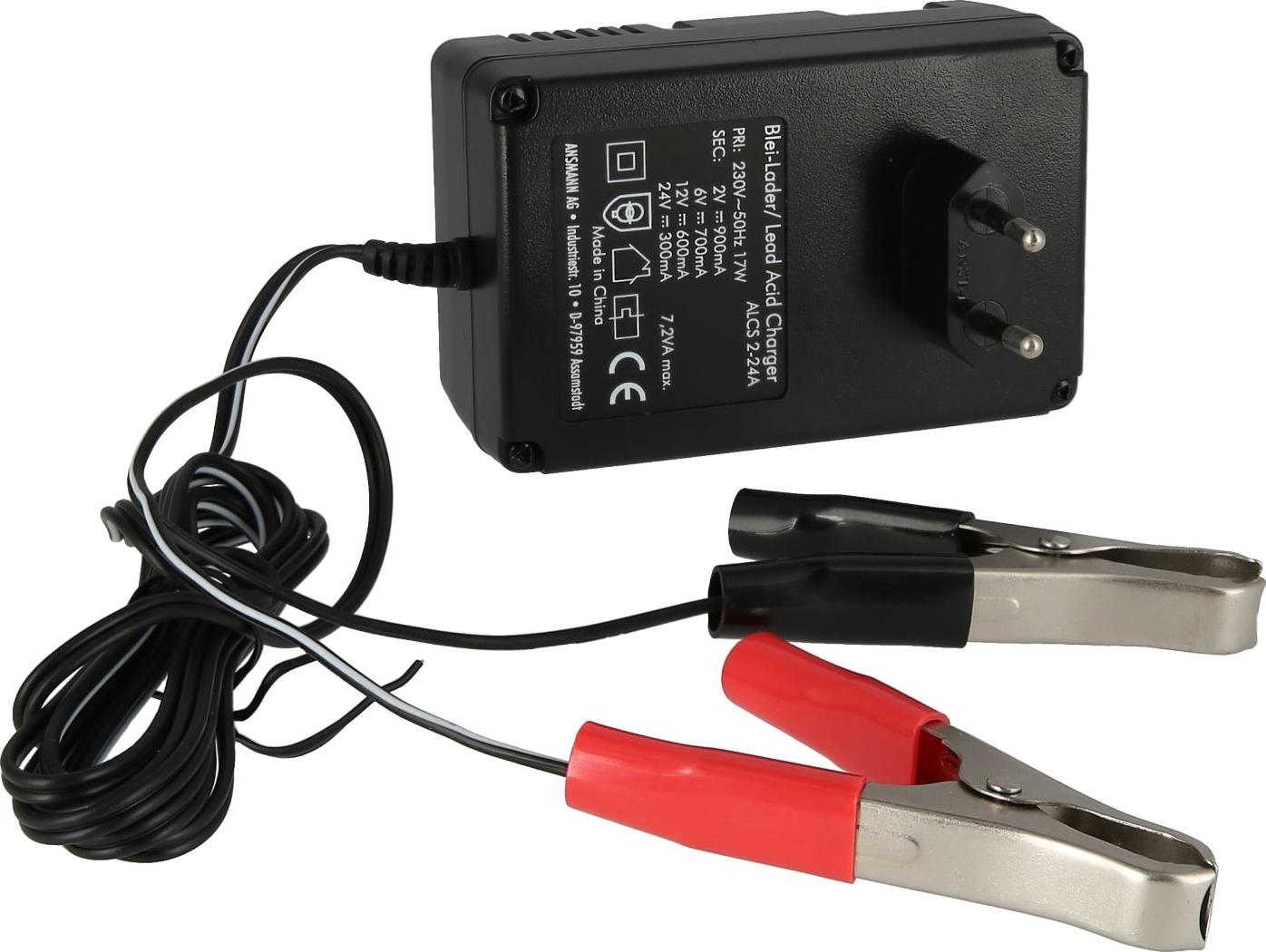 Ladegerät für Bleiakkus 2 -24 Volt von Ansmann (bis 24Ah) 10069179
