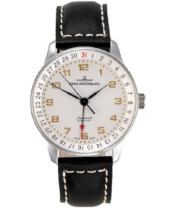 Zeno-Watch - Náramkové hodinky - Pánske - Chrono - X-Large Retro - P554Z-f2