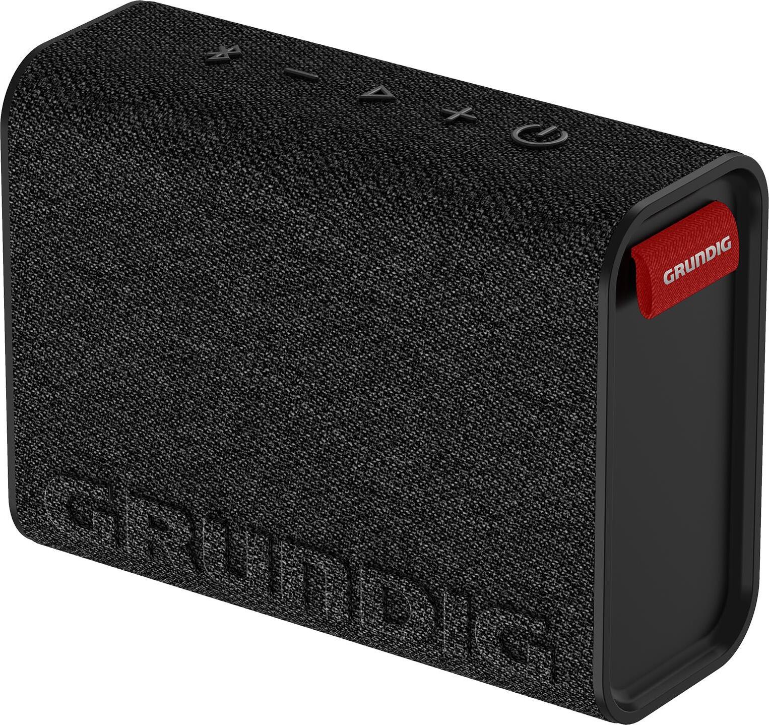 Grundig Solo 2, Bezdrôtový, Prenosný stereo reproduktor, Čierna, Obdĺžnik, Vodeodolný, IPX5