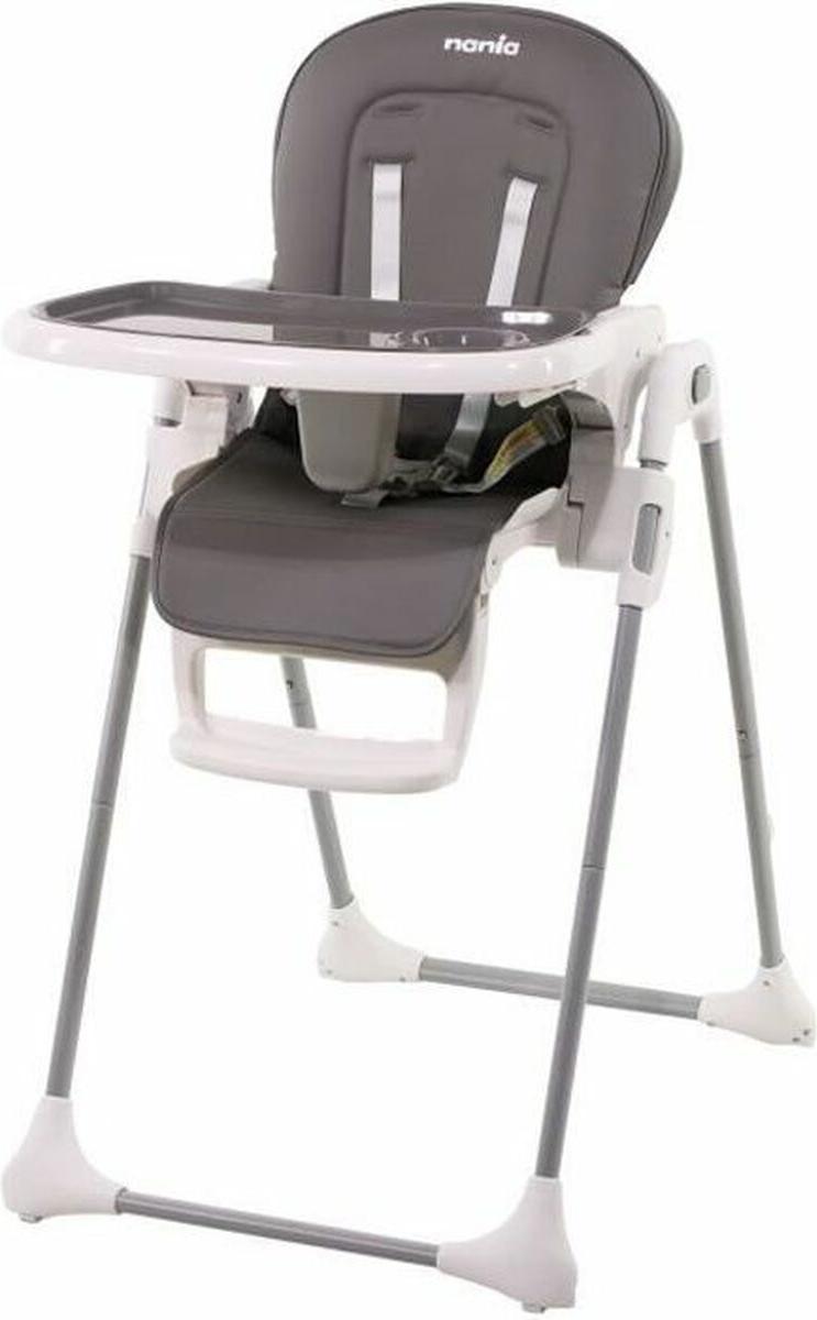 Hochstuhl Nania Grau Kunstleder S7192137