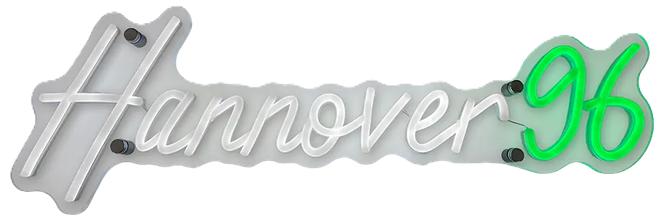 Hannover 96 H96 LED Schriftzug