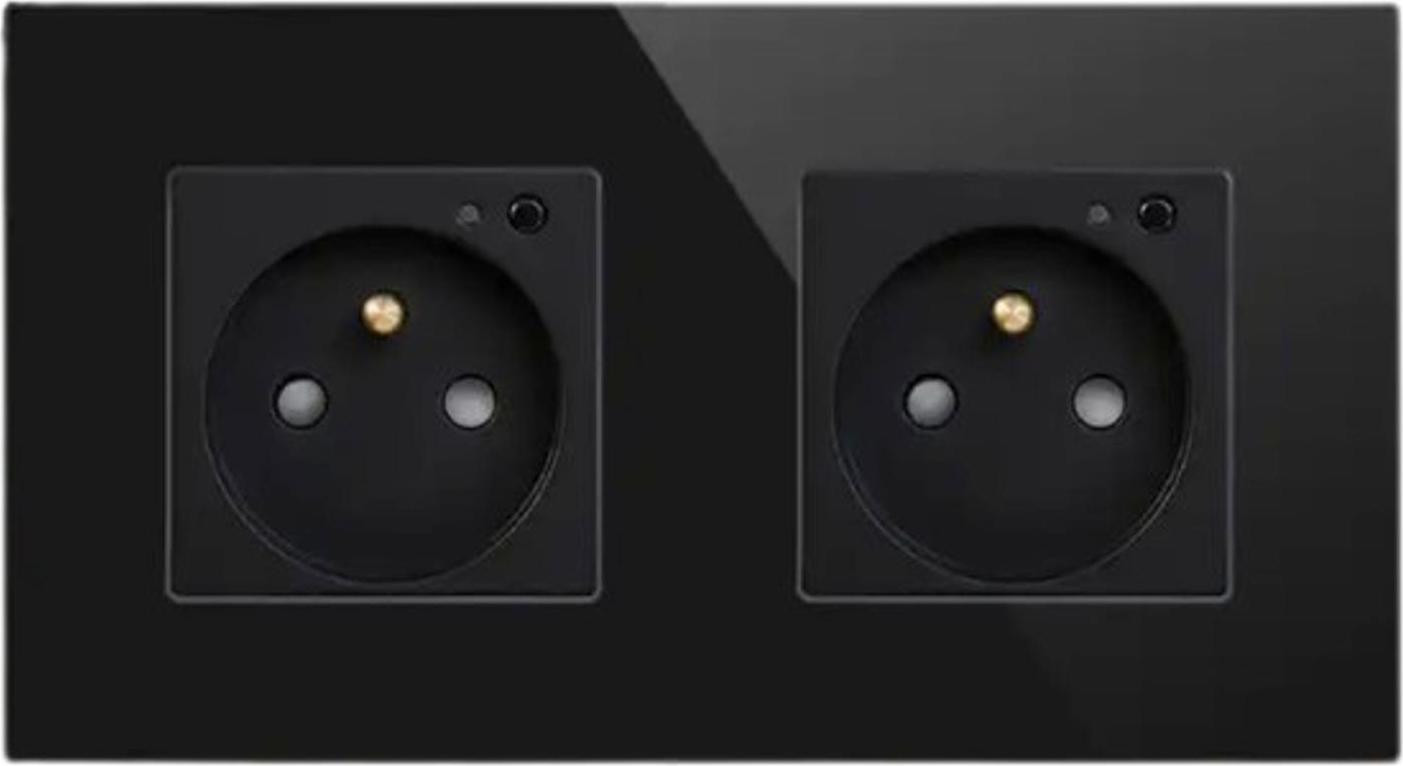 BOT Smart Steckdose WiFi DOUBLE SP12 schwarz