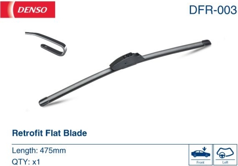 DENSO Wischblatt Beifahrerseitig Fahrerseitig DFR-003