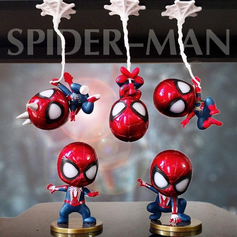 RESTEQ Spider-Man Figuren - Set mit 5 Marvel Figuren 10 cm