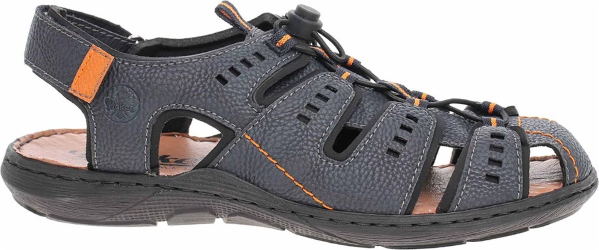 Herren Sandalen Rieker 22021-14 blau 47 2202114