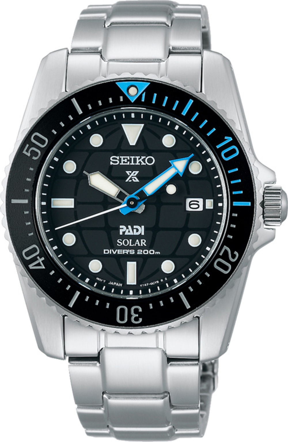 Hodinky Seiko Prospex SALE SNE575P1 Solar Padi 38,5 mm z nerezovej ocele