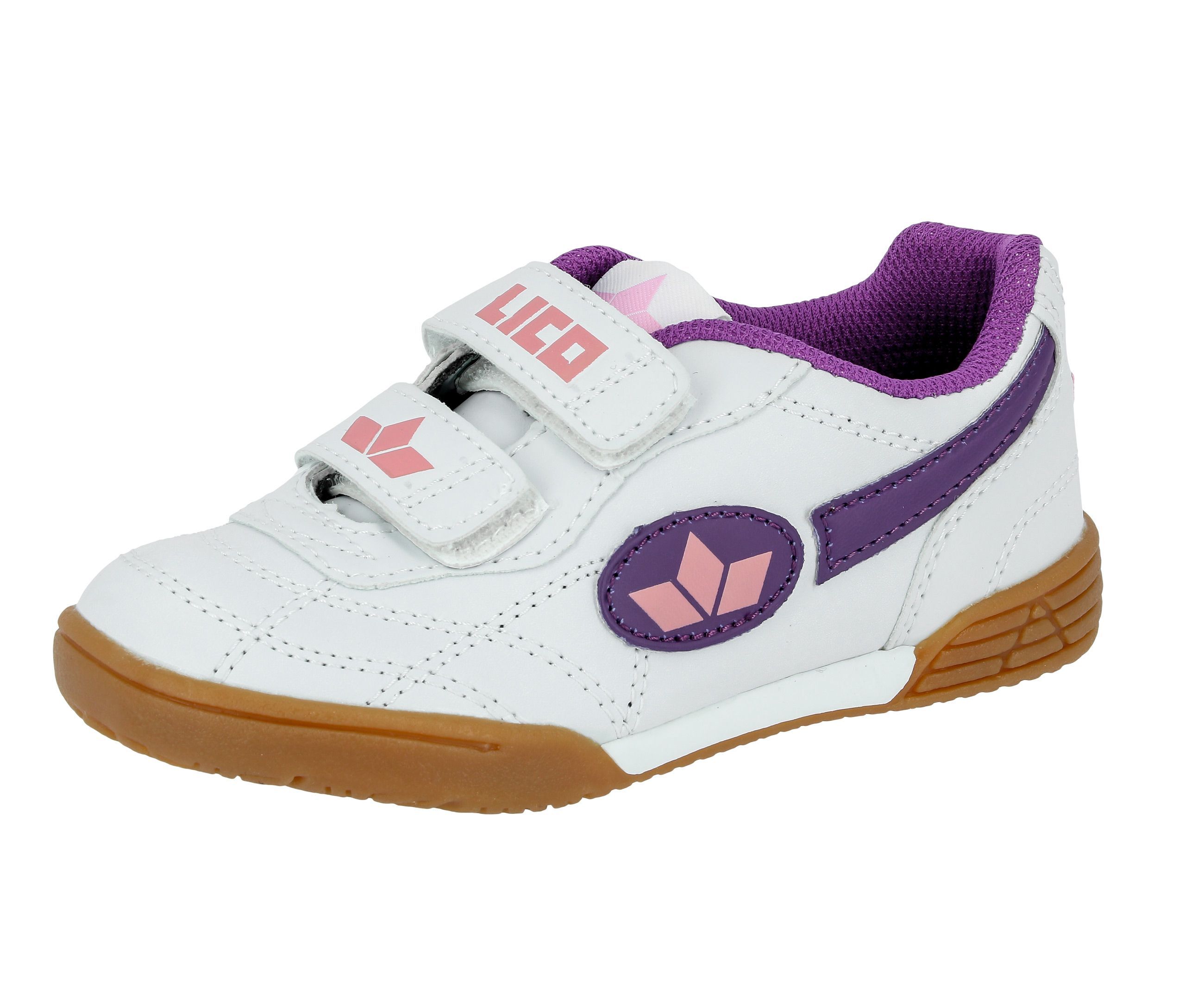 LICO Ki.Schuh BERNIE V weiß/lila/rosa 36 360425