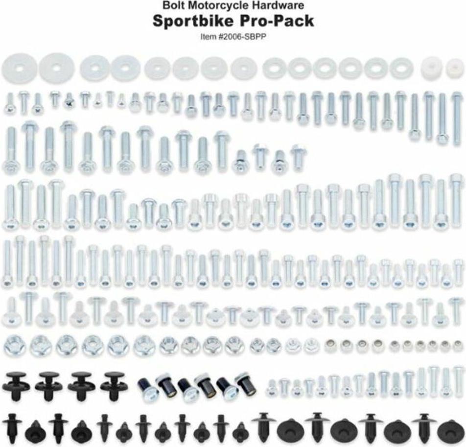 DMS Sporting GMBH SP 1061464 PRO-BOLT Set Sportbike für Honda/Kawasaki/Suzuki/Yamaha passend für