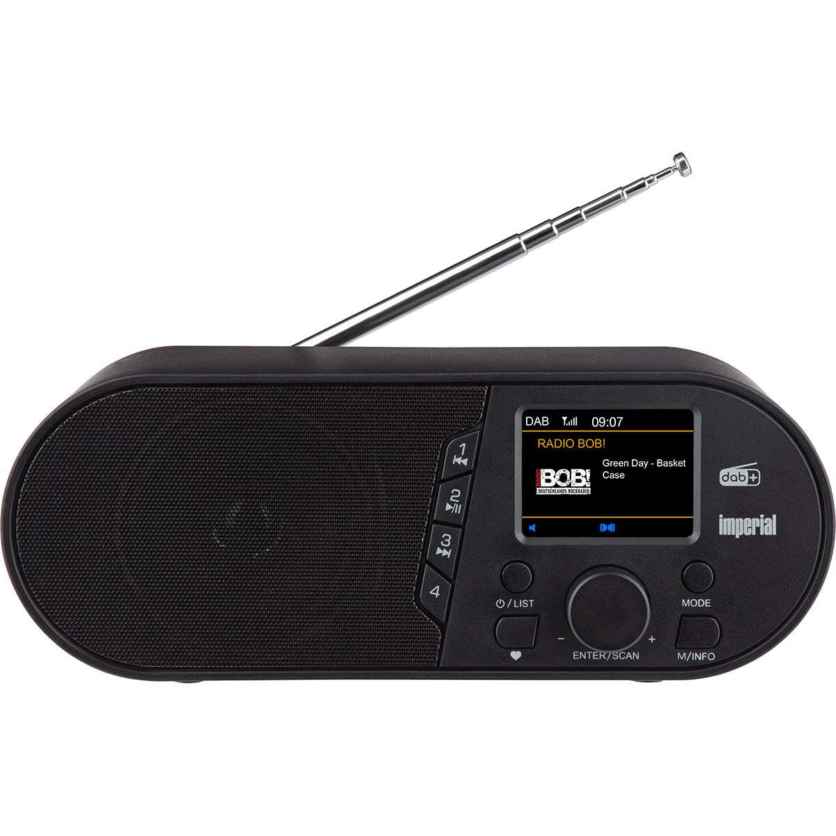 Imperial Collection Imperial DABMAN d105, Internet, Digital, DAB+, FM, VHF, 7 W, TFT-LCD, 6,1 cm (2.4") 22-314-00