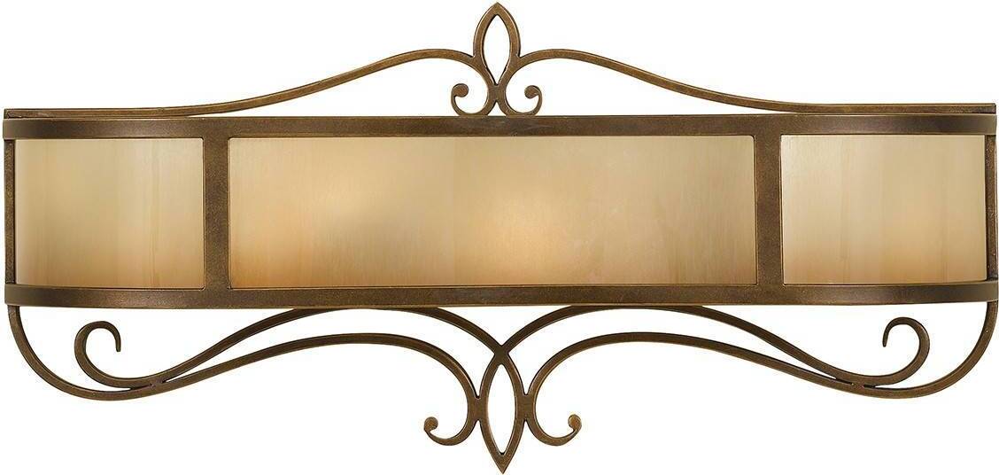 Elstead Lighting Elstead Justine Wandleuchte E14 2-fach 30cm Astral Bronze FE-JUSTINE2-A