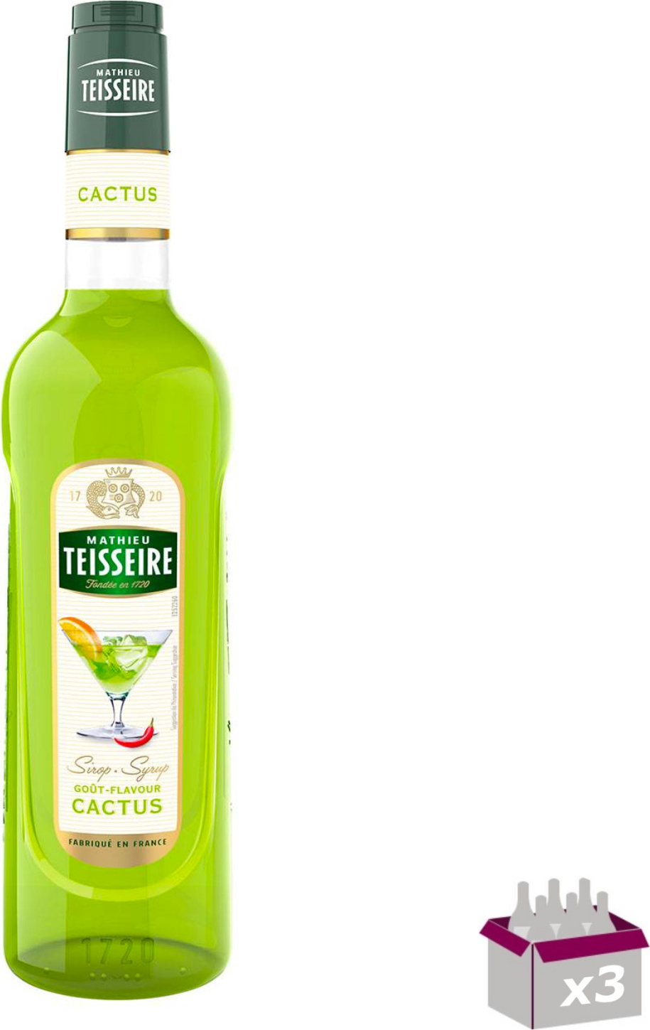 Los 3 - Teisseire - Kaktussirup - 70cl