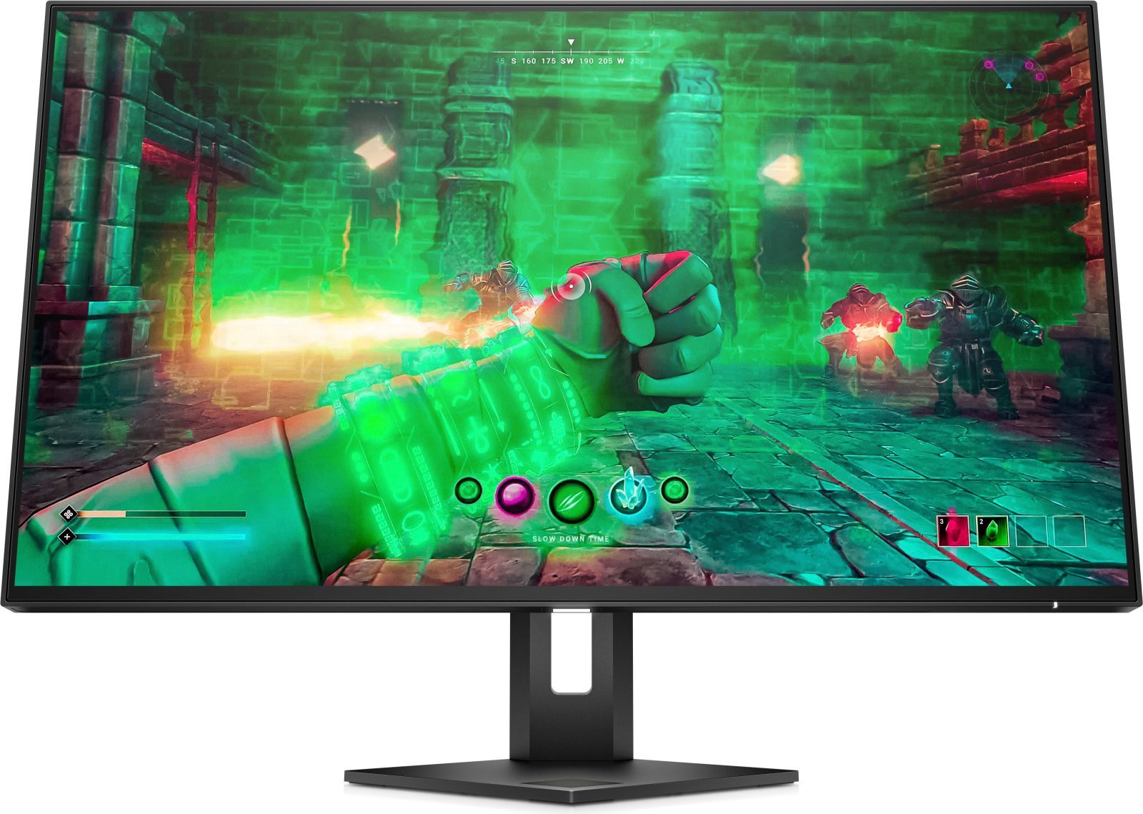 HP OMEN 27u 4K 144Hz HDR IPS Gaming Monitor, 68,6 cm (27"), 3840 x 2160 px, 4K Ultra HD, LCD, 1 ms, Šedá