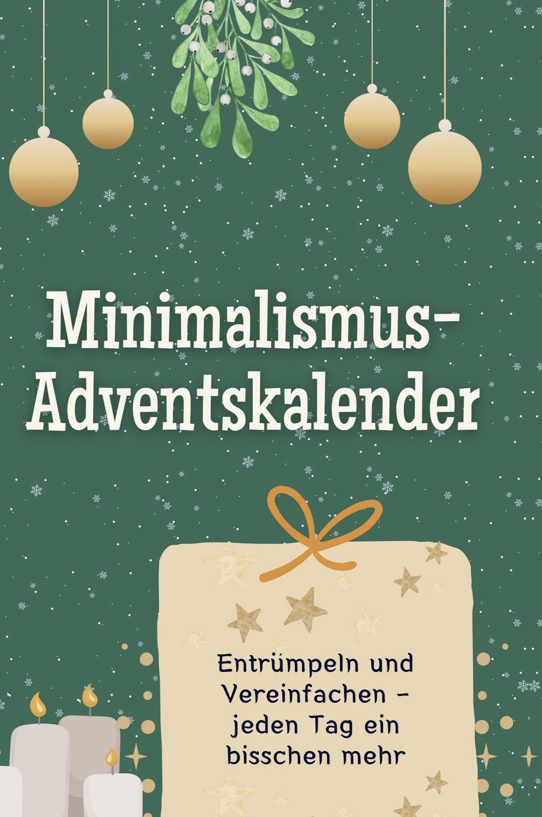 Minimalismus -Adventskalender