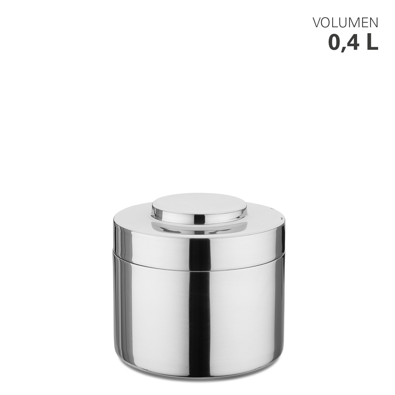Karl Weis Vorratsdose aus Edelstahl, stapelbar 400 ml 16955