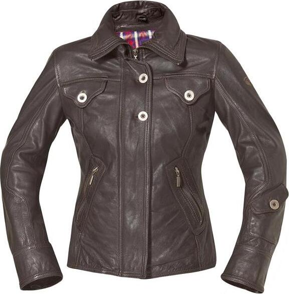 Held Shina Damen Lederjacke, braun, 38 005225-00-59-38