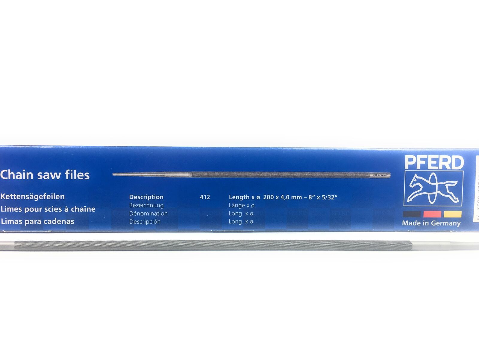 6er Pack Pferd Kettensägefeile Rundfeile 4 mm Non applicable