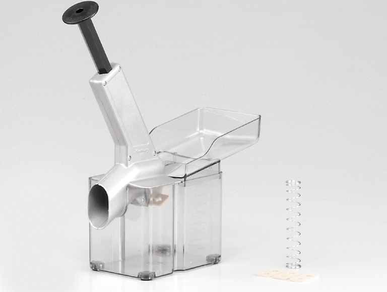 Vormann GmbH & Co.KG Kirschentkerner 'Kirschomat' mit Auffang-Behälter, grausilber/klar 4070 2260