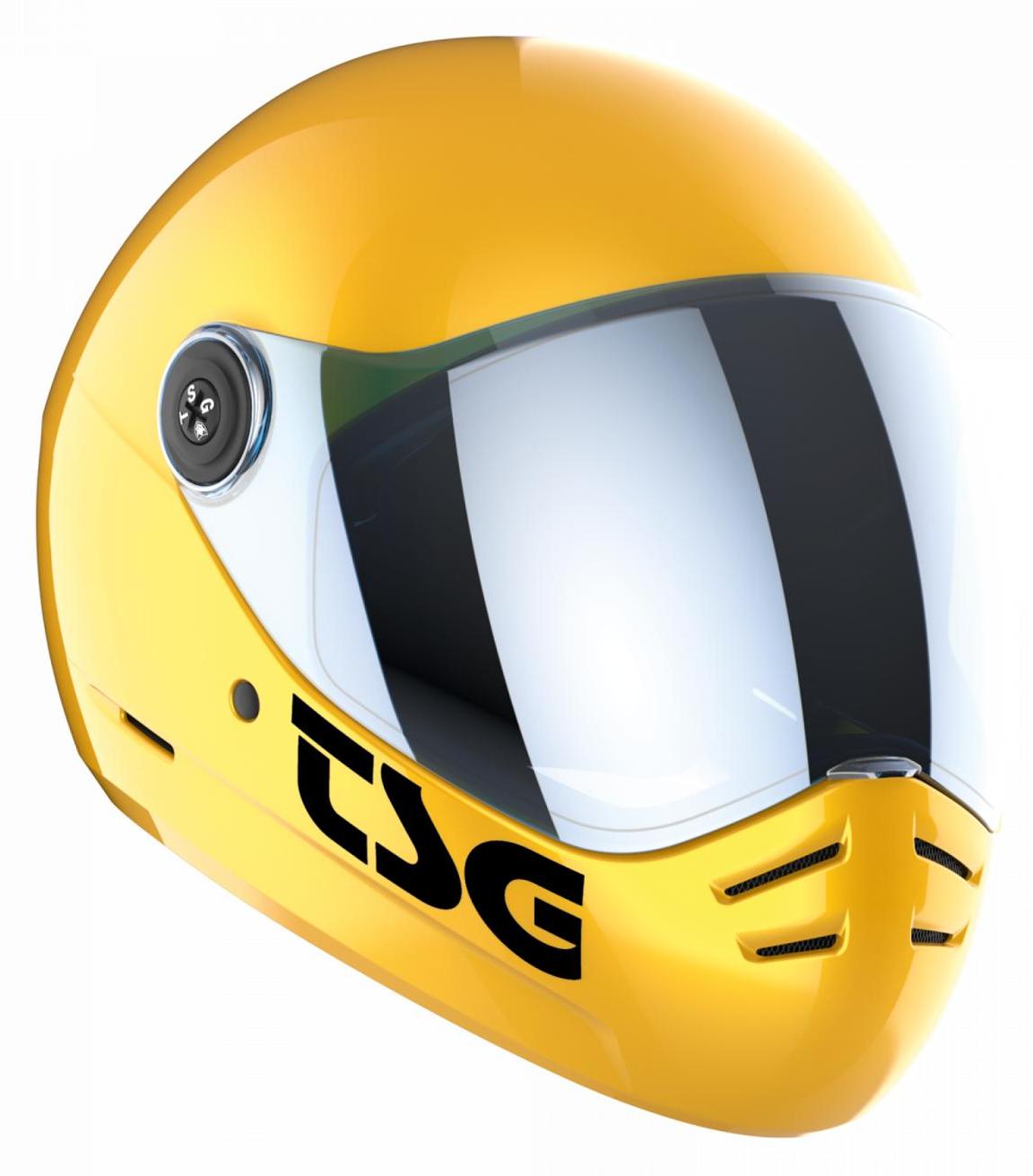 TSG Pass 2.0 Vollfarbschutz (+ Bonusvisier) Gloss Goldrush L 79014-50-747 17847- L