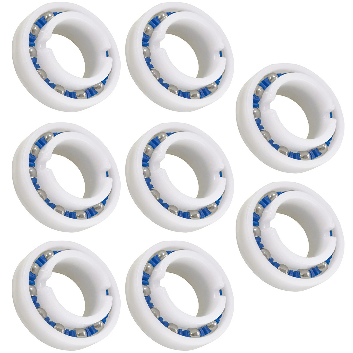 Dopwii Set mit 8 Kugellagern, anpassbar, für Polarisrad 280 180, Pool-Reinigungsroboter C60 C 60 KAUF-WOHN-GA507-020