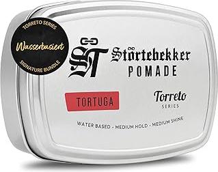 Akhan StörtebekkerPremium Pomade Wasserbasiert Tortuga - Pomade Herren 'Torreto Series' - Mittlerer Halt - Mittlerer Glanz - Haarwachs 125ml - Barbershop Haarpomade - Haarstyling Germany 174856666