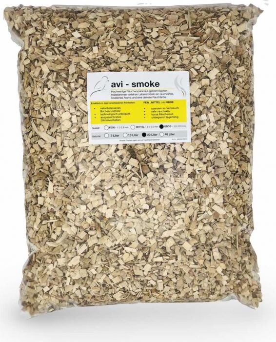 avismoke 20 Liter Räucherspäne grob Kaufland.de