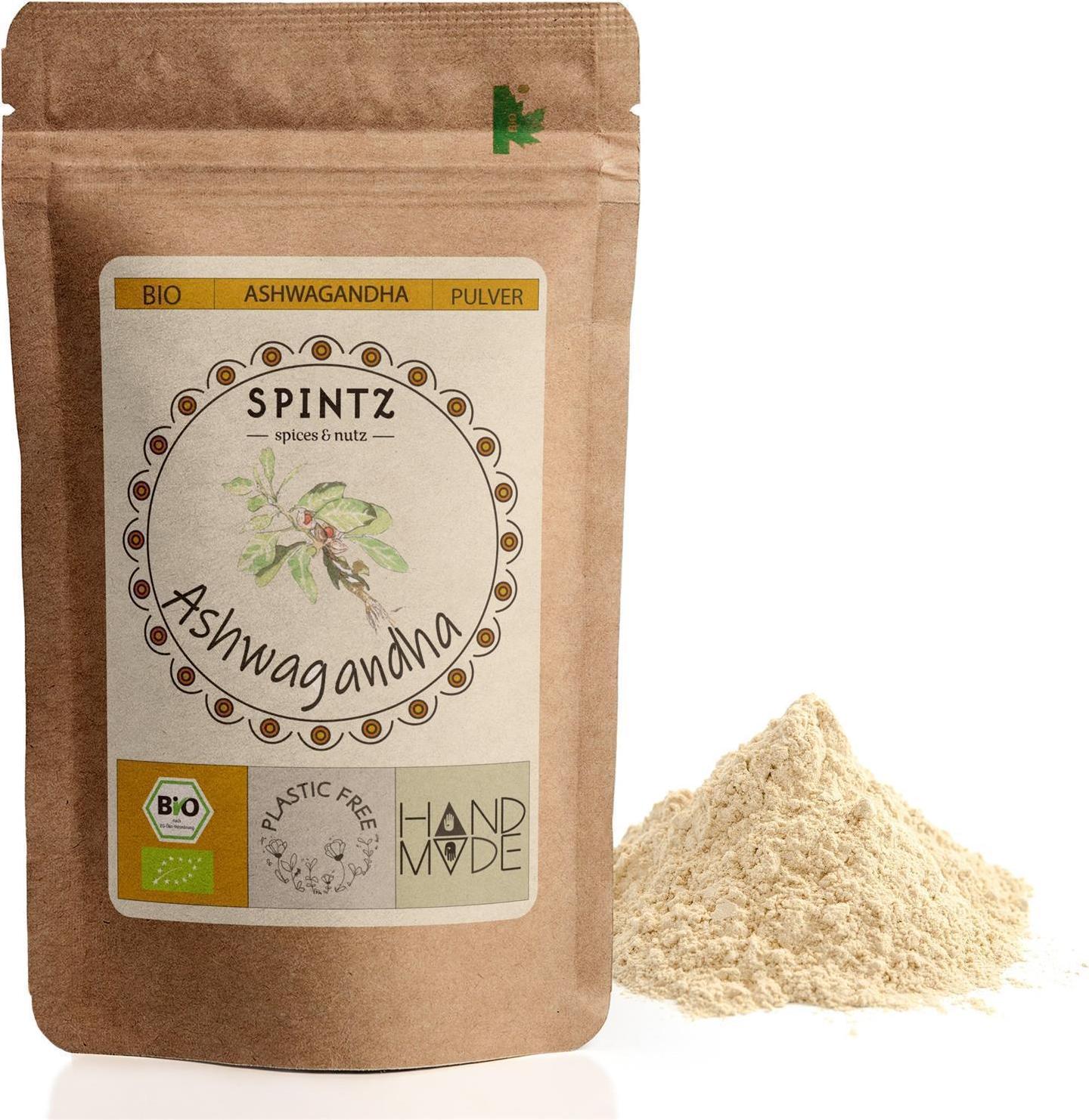 Spintz Ashwagandha Pulver 500g SPINTZ-Bio-Ashwagandha-Pulver-500g
