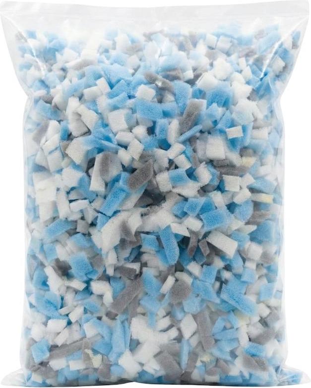 Bananair Sitzsack Füllung - Stopfmaterial - 550 L - Füllmaterial zur Herstellung und zum Befüllen von Kissen - Polyurethan Flocken