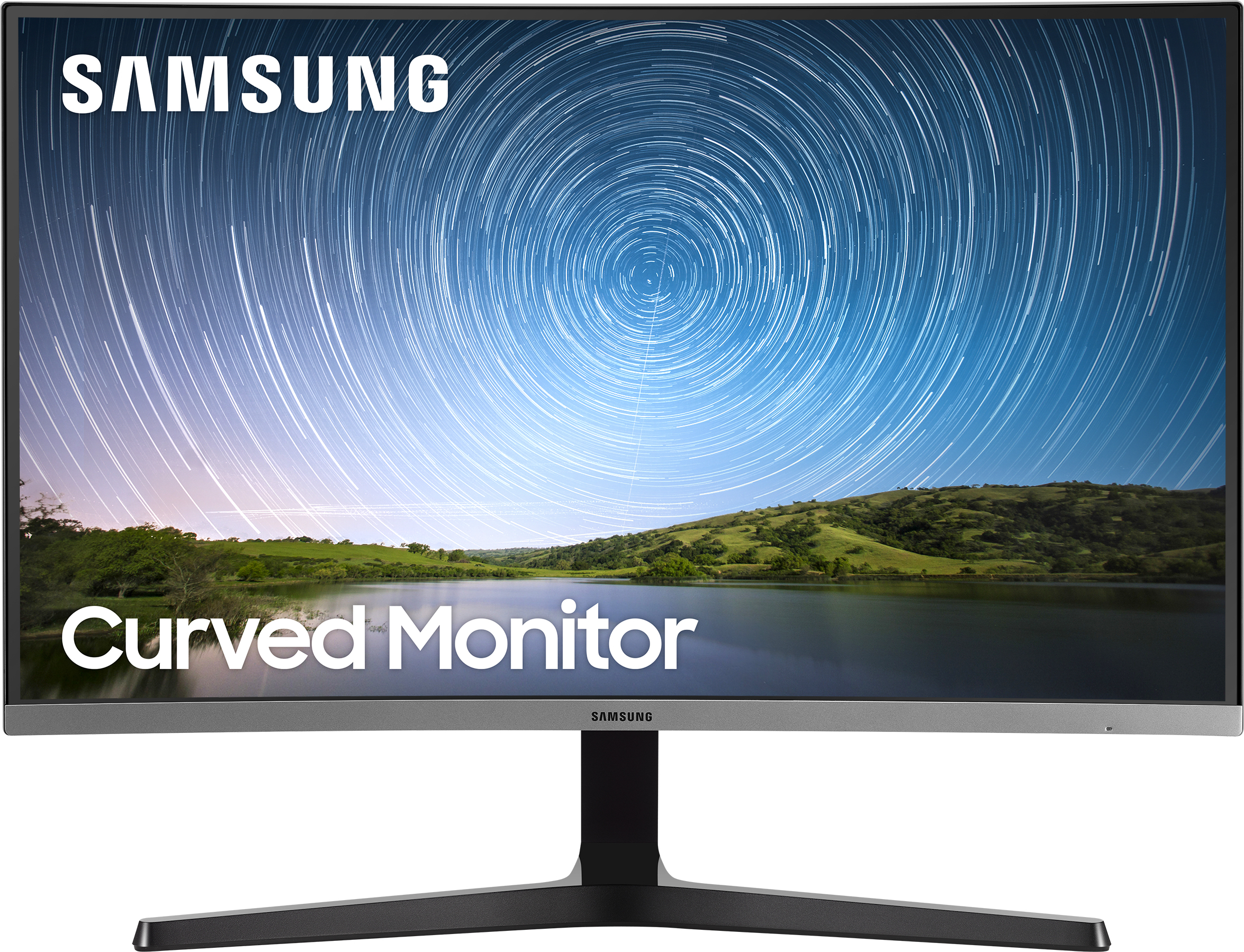 Monitor, Samsung LC32R500FH, 32" zakrivený VA, 75 Hz, 4 ms GTG, 1920 x 1080, 250 cd/m2, D-Sub, HDMI 1.4, tmavomodrá šedá