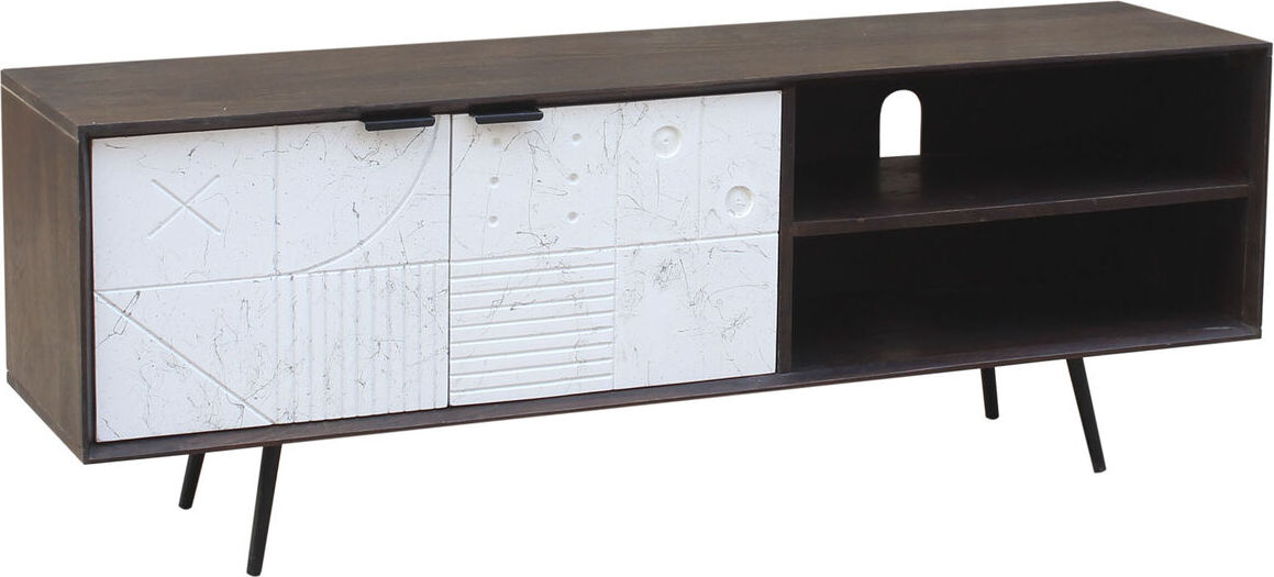 TV-Möbel DKD Home Decor Dunkelbraun 140 x 35 x 50 cm Mango-Holz METI_MB206313