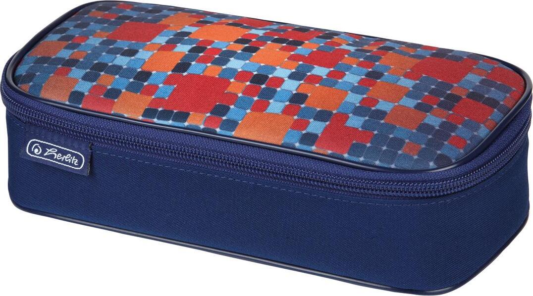 Herlitz Stiftebox XXL / Faulenzerrolle / Faulenzer-Box / "Motorbike"