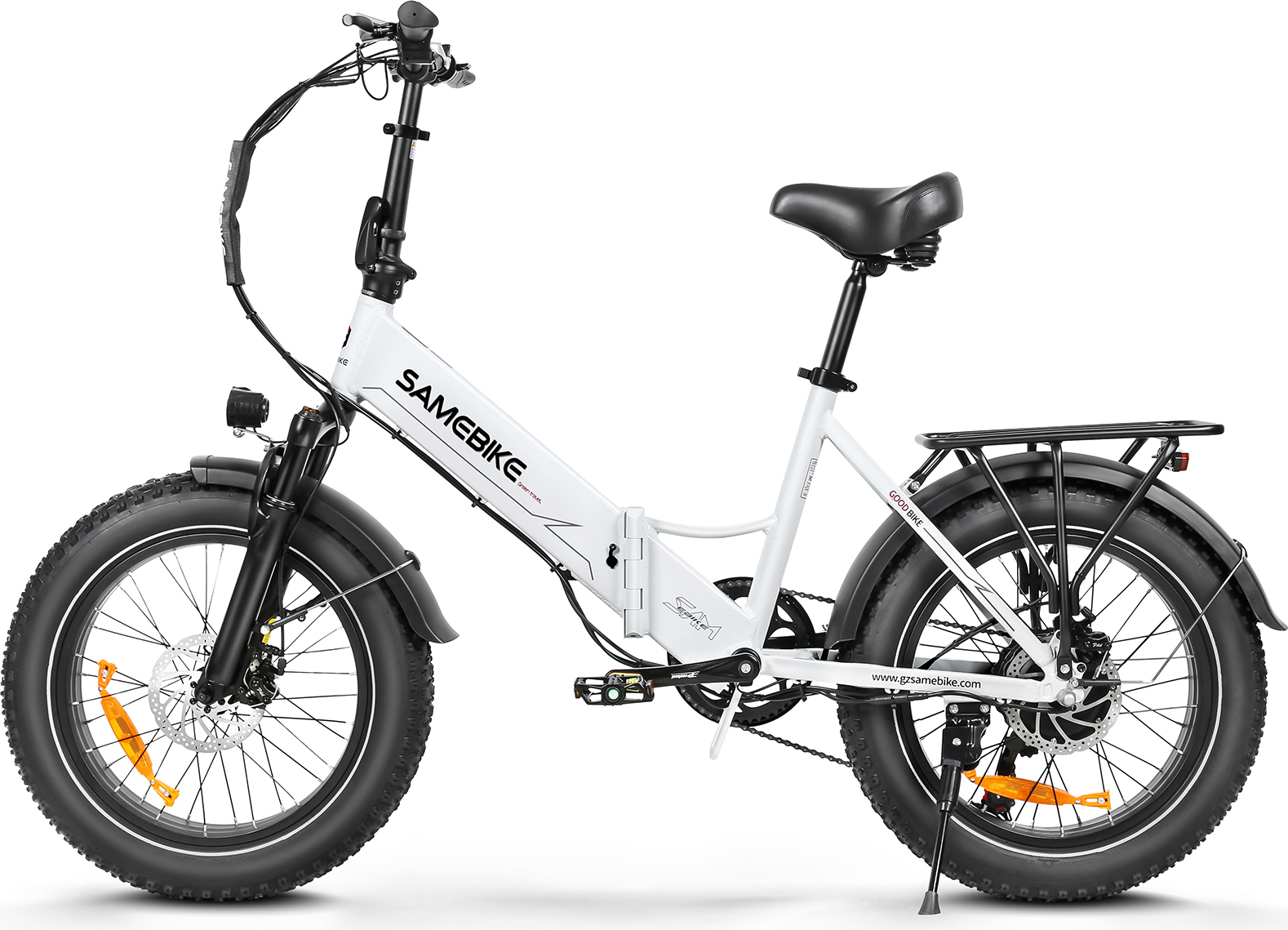 E-bike skladací elektrický bicykel s 20-palcovými pneumatikami, 48V 13Ah lítiovou batériou pre dlhý dojazd až 75 km, 7-rýchlostný terénny ebike pre mužov MTB,
