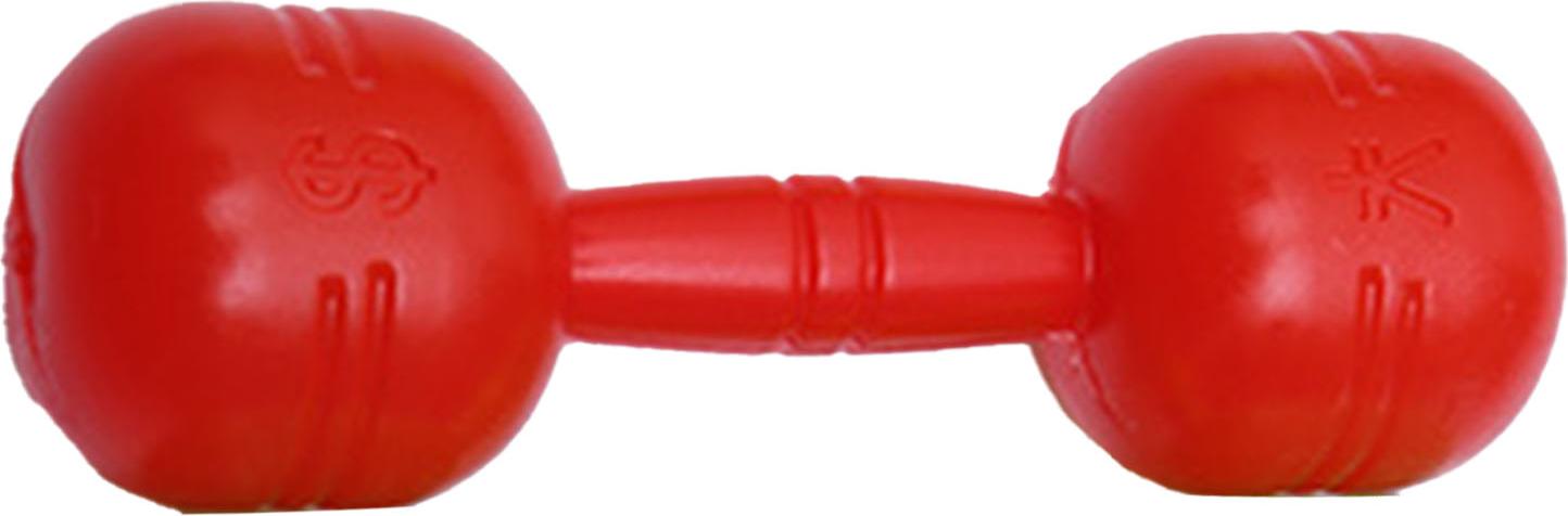 Gistuch Kinder Plastik Hand Hanteln sichere interessante Bewegung Langhantel Kinder Fitness Sportspielzeug für Kindergarten rot
