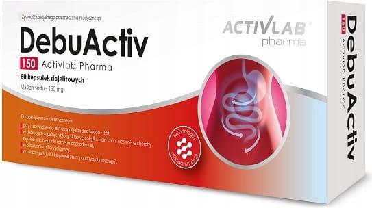 Activlab Pharma DebuActiv 150 – Reizdarmsyndrom (IBS), Malan Sodu, Mikrogranulat – 60 Kapseln – Spezielle Medizinische Diätkost FR/096