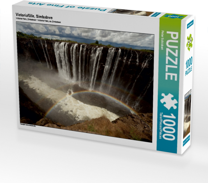 CALVENDO Puzzle Victoriafälle, Simbabwe | 1000 Teile Lege-Größe 64x48cm Foto-Puzzle für glückliche Stunden