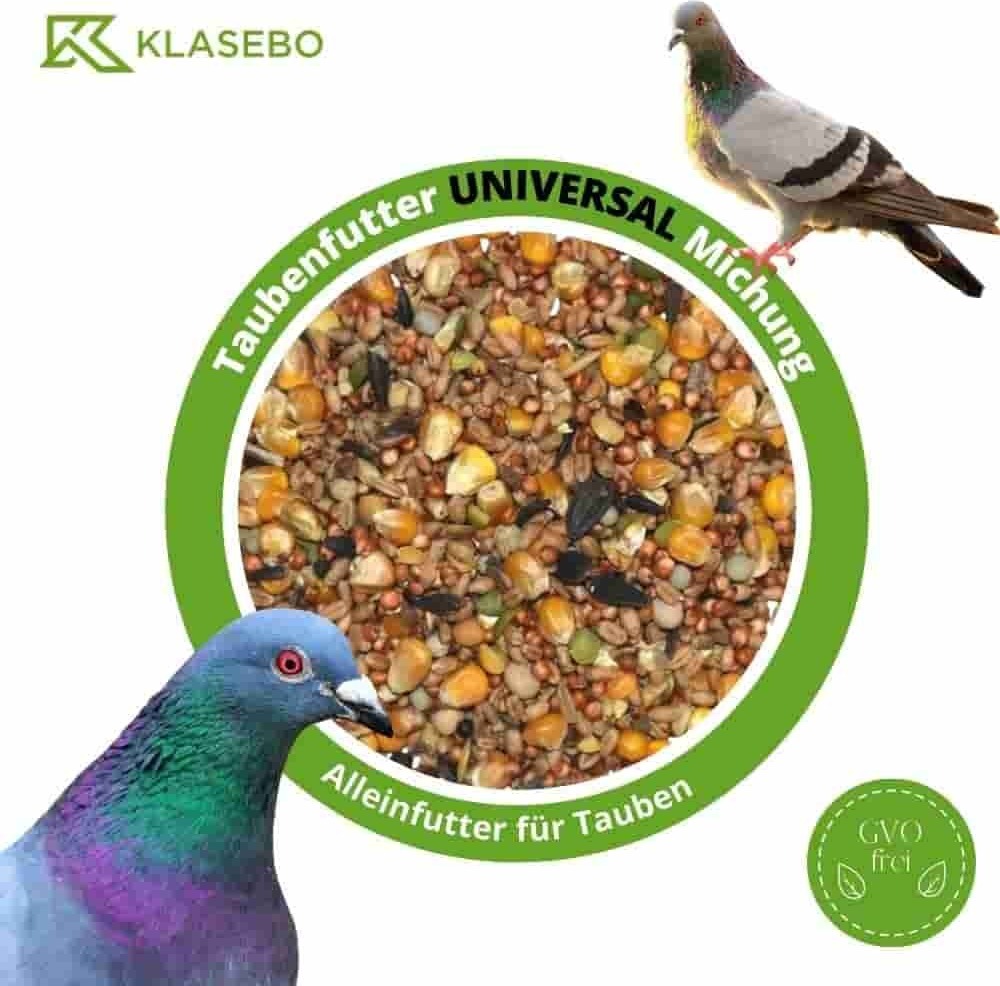 KLASEBO® Taubenfutter Universal Mischung 25kg Vogelfutter für Tauben 42294