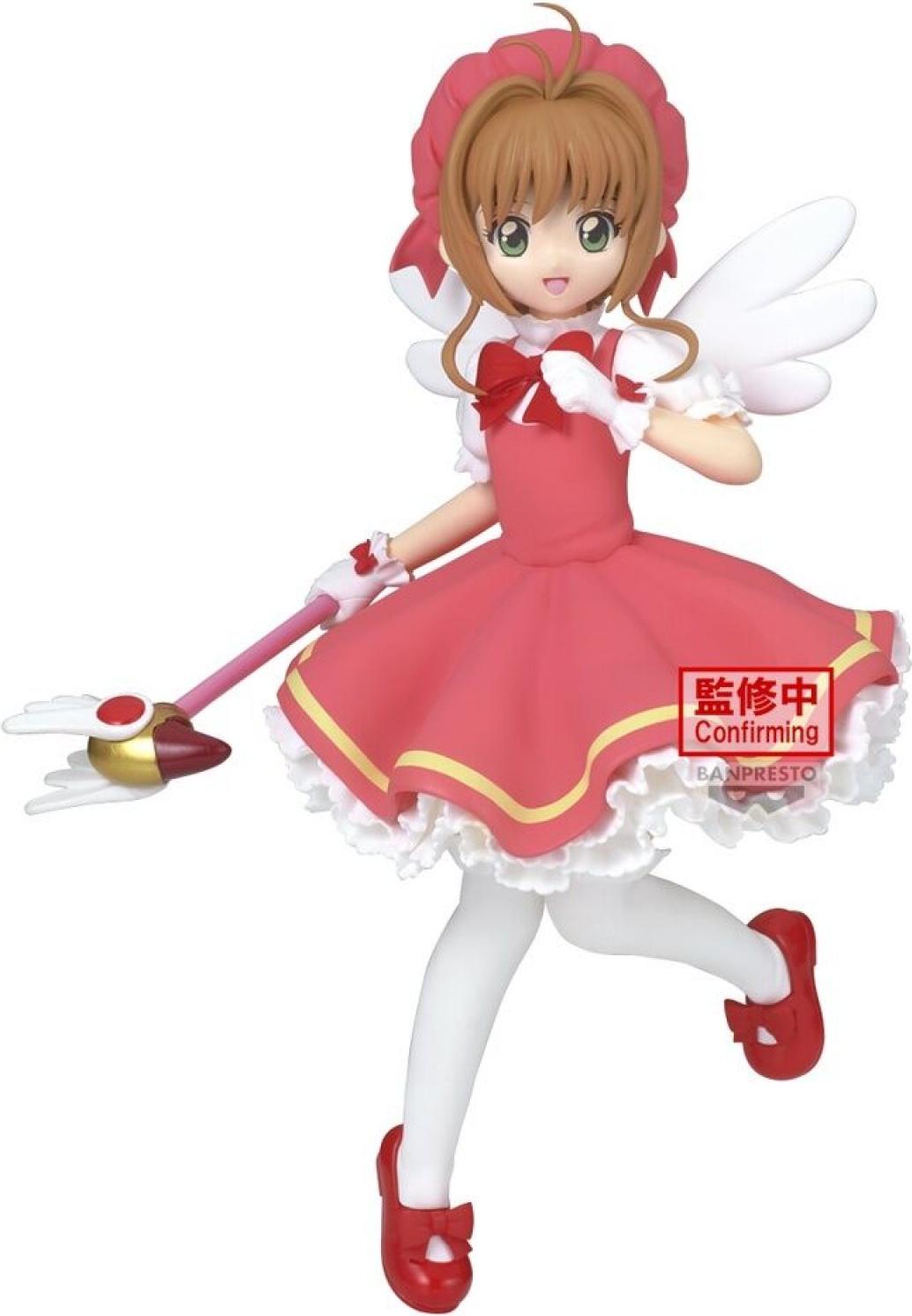 Banpresto Cardcaptor Sakura Sakura Kinomoto Clow Card Figur 20cm 189
