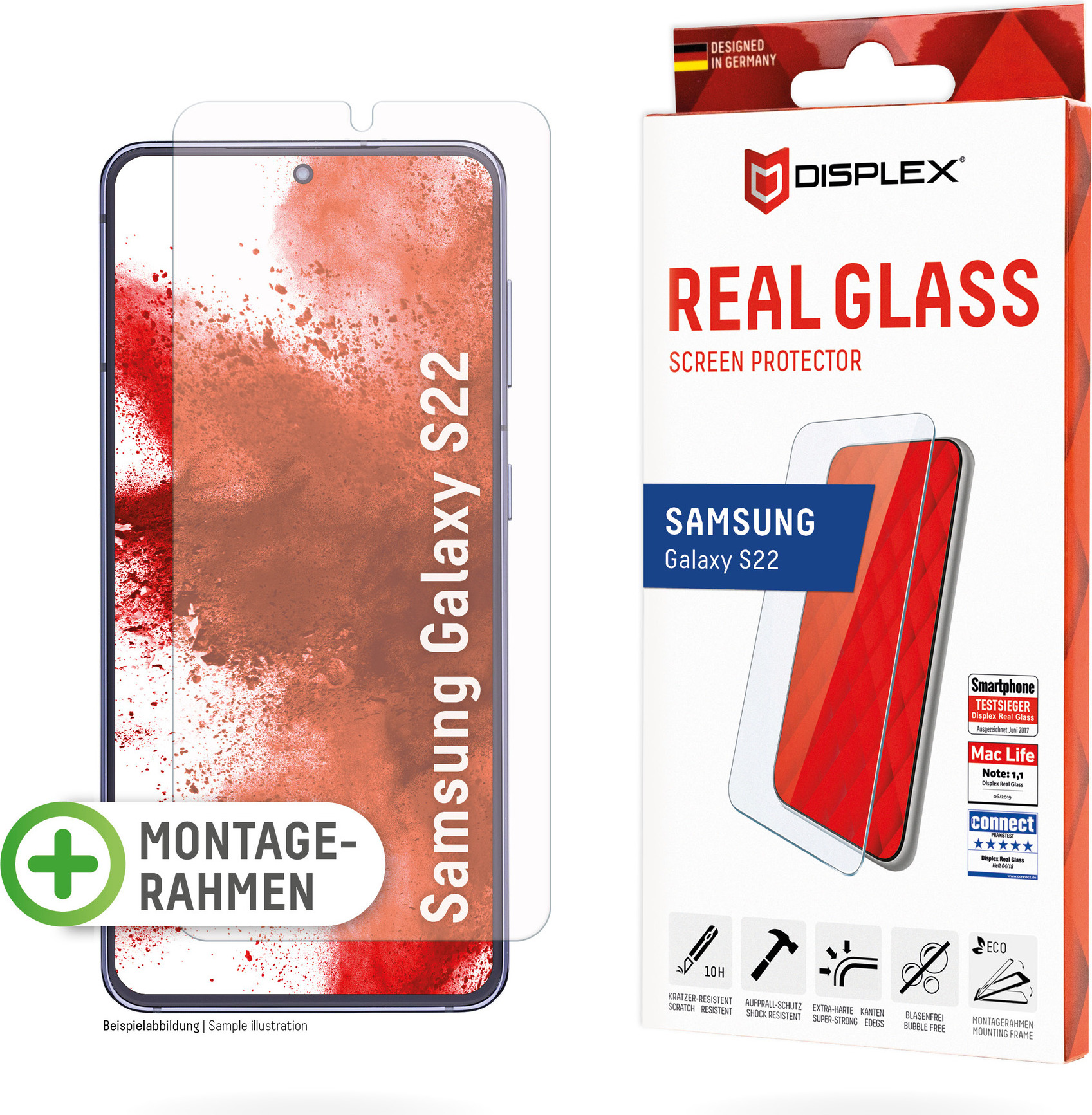 Displex Real Glass pre Galaxy S23 - priehľadné