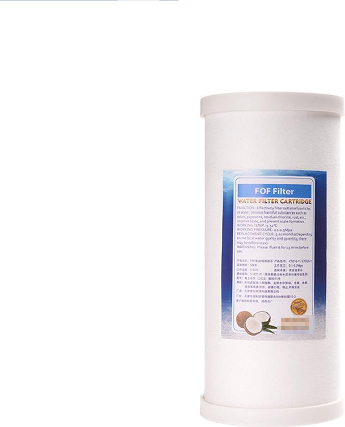 INF 10-Zoll Big Blue Filterkartusche mit Kalkinhibitor für Hauswasserfilter 392492