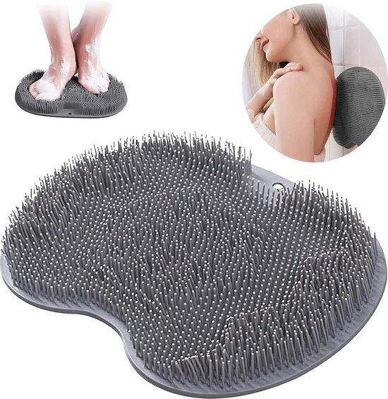 OEM Silikon-Massagepad, Fußbürste, Saugnapf, Entspannung, Exfolierung, Grau 2026