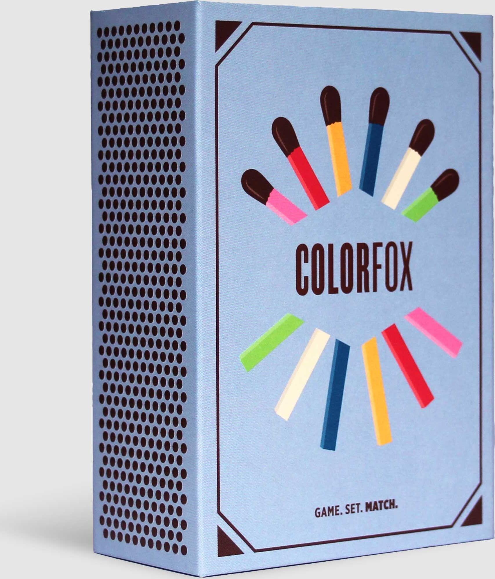Helvetiq Colorfox – Taktisches Kartenspiel mit Dominospiel-Mechanik für 2-4 Spieler 953265