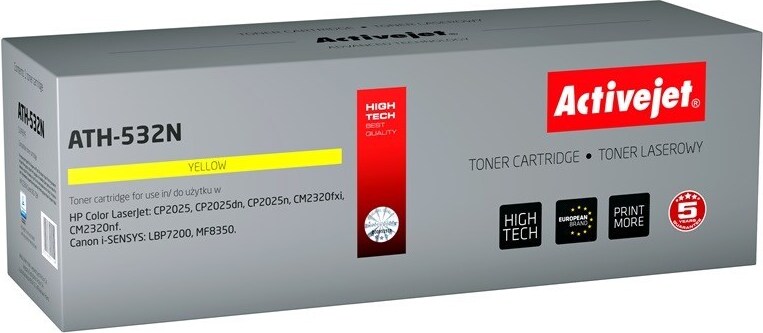 Activejet ATH-532N, 3200 strany, 0 strany, Žltá, 1 kusov