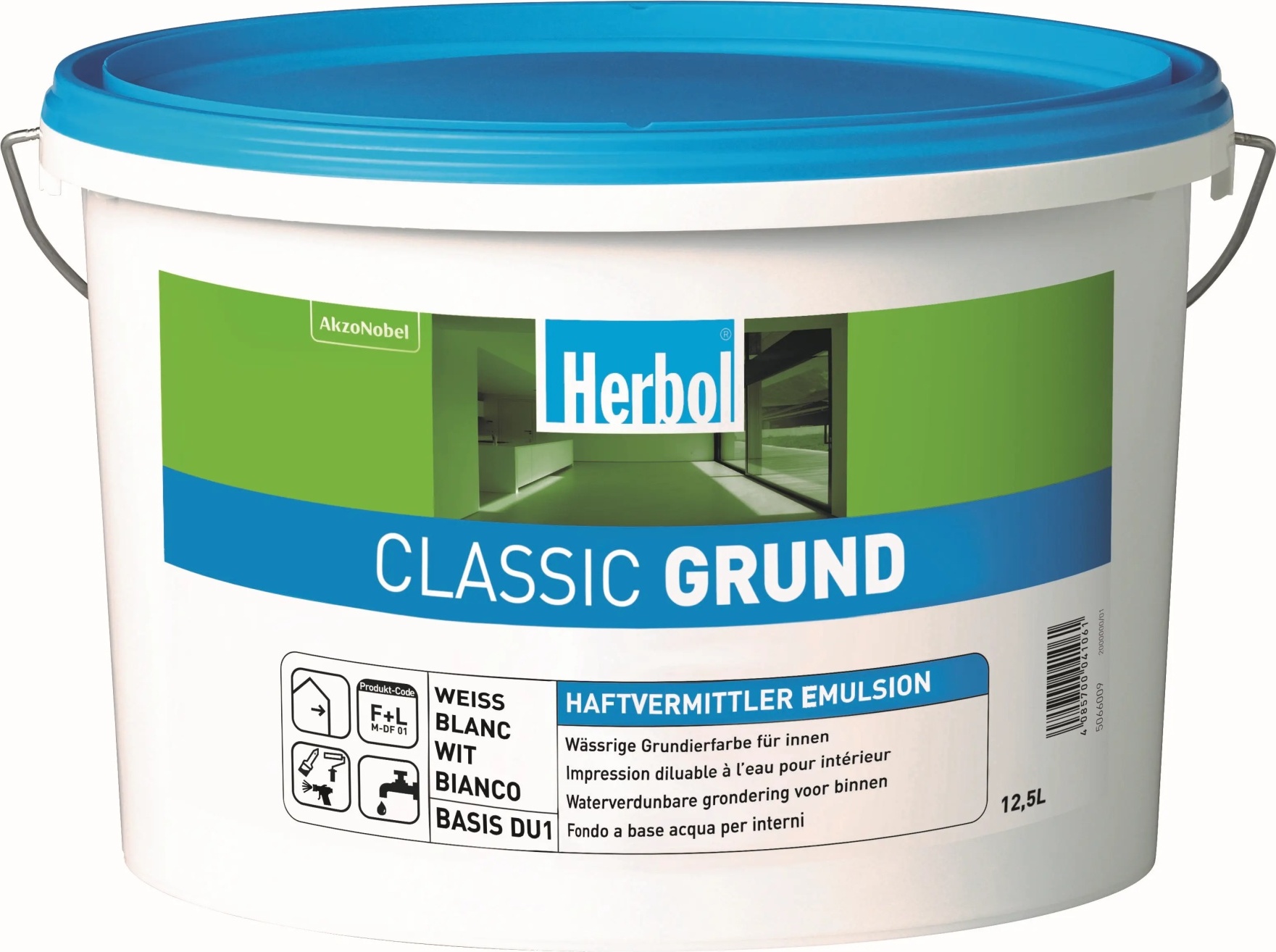 Herbol Classic Grund Deckende Spezial-Grund- oder Zwischenbeschichtung weiß 5865286