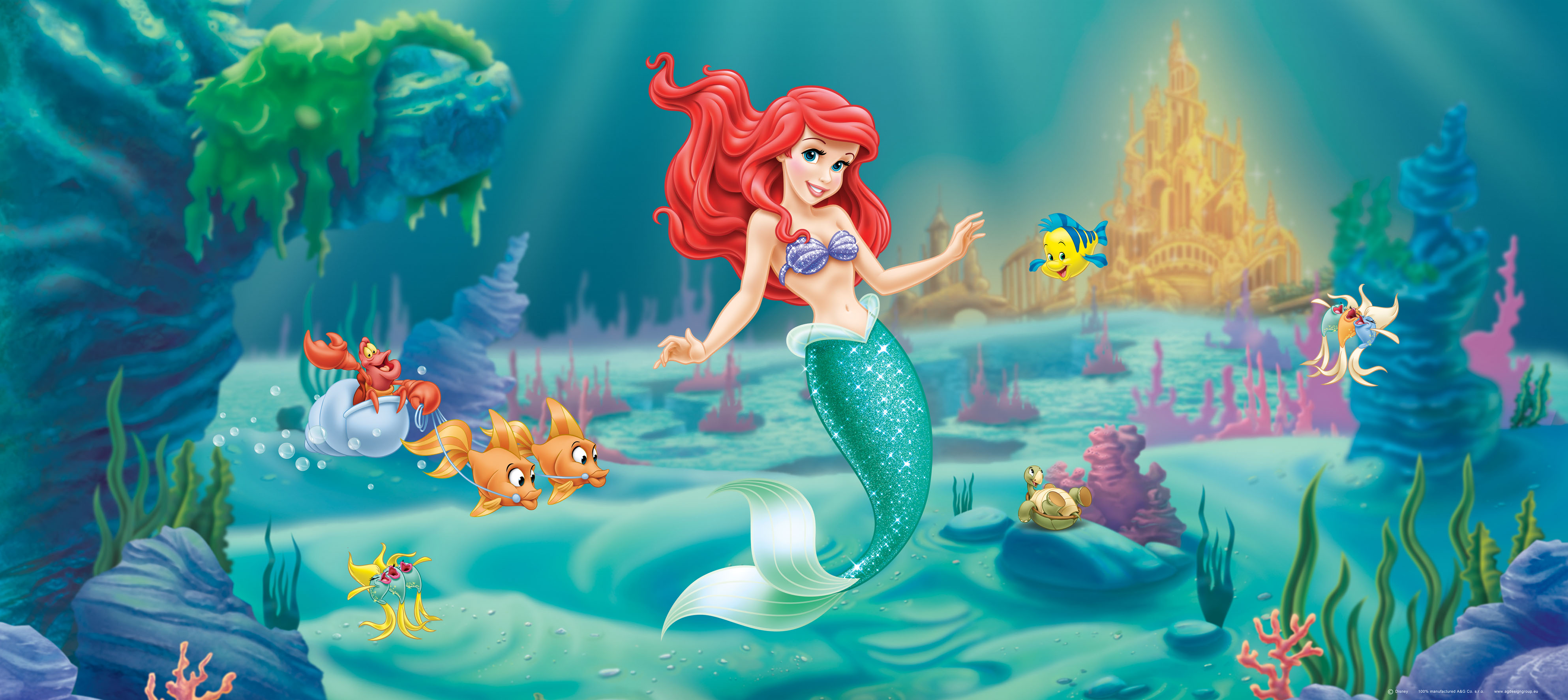 Meerjungfrau Disney Poster die Arielle -