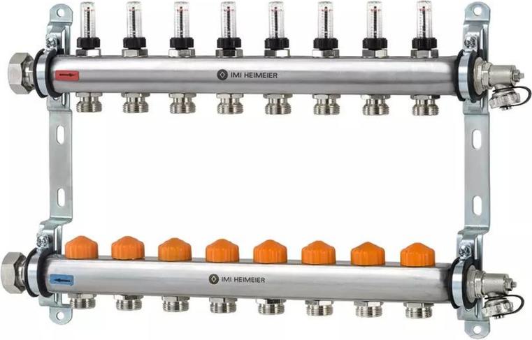 IMI Heimeier Eclipse rozdeľovač 8-násobný, 1 ks.