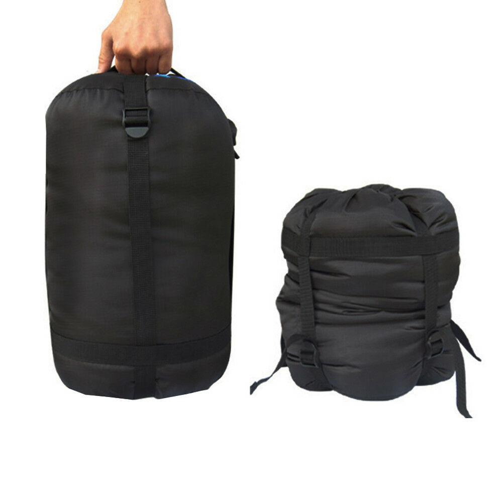 Wasserdicht Kompressionssack schwarz Schlafsack Tasche Hülle Packsack Sacke #OS 