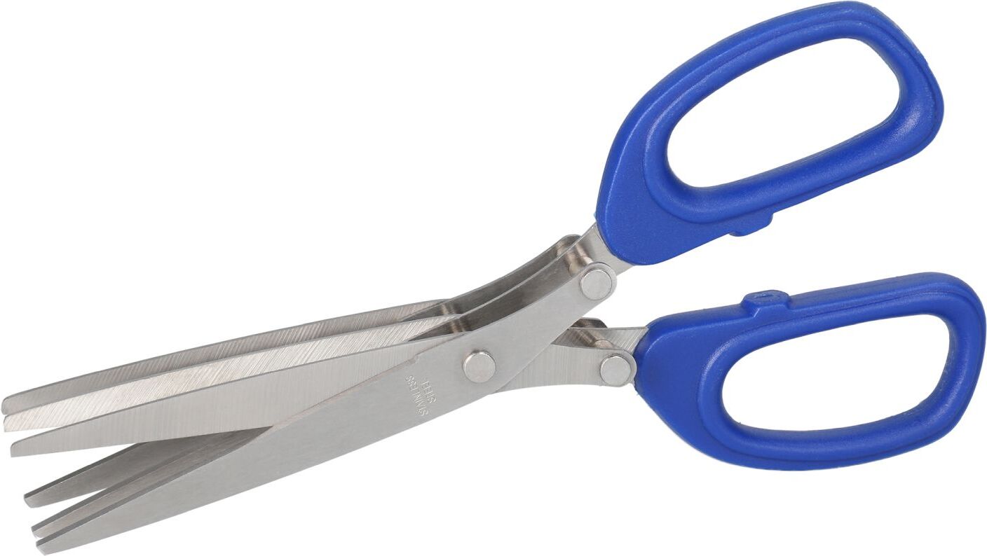 MIKADO Wurmschere Wurm Schere mit 3 Klingen (8cm) Klingenabstand ca. 1cm