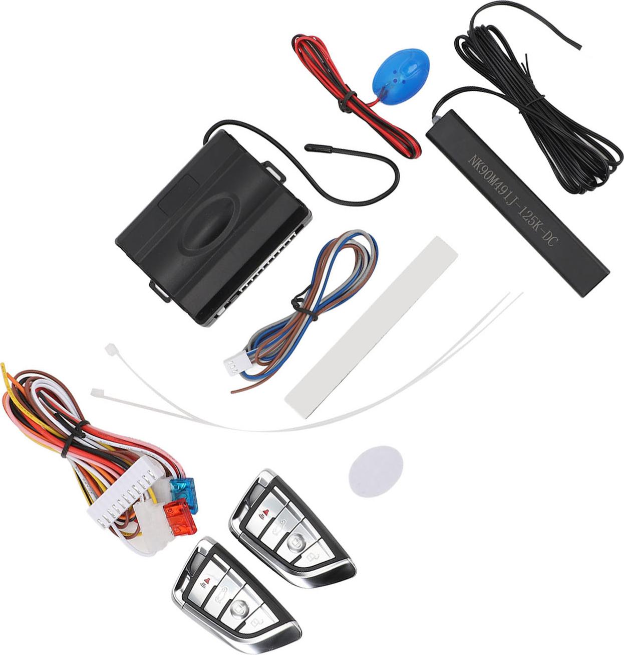 Gistuch DC 12V -Auto Anti -Diebstahl Alarmsystem PKE PSIVE KEYLASTEN EINGEBEHALT FÜR Treibstofffahrzeug