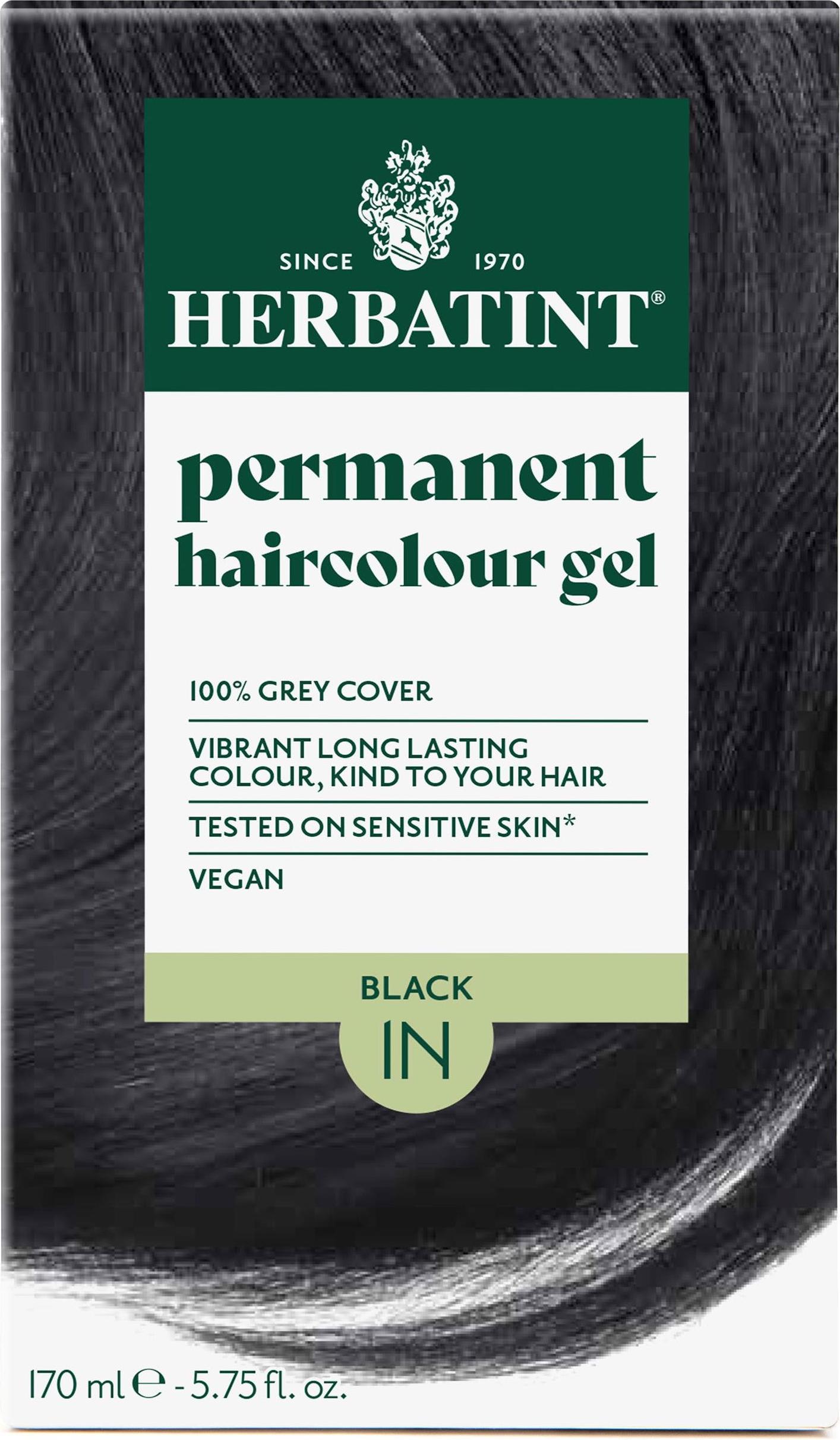 HERBATINT Kräuterhaarfarbe 1N Schwarz